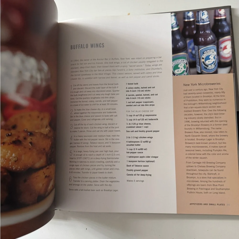 Williams Sonoma New York Cookbook - hard Cover